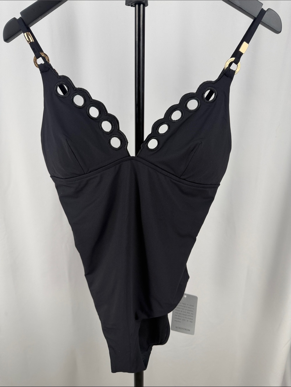 NWT Sea Level Australia Elysian Longline Black One-Piece Swimsuit